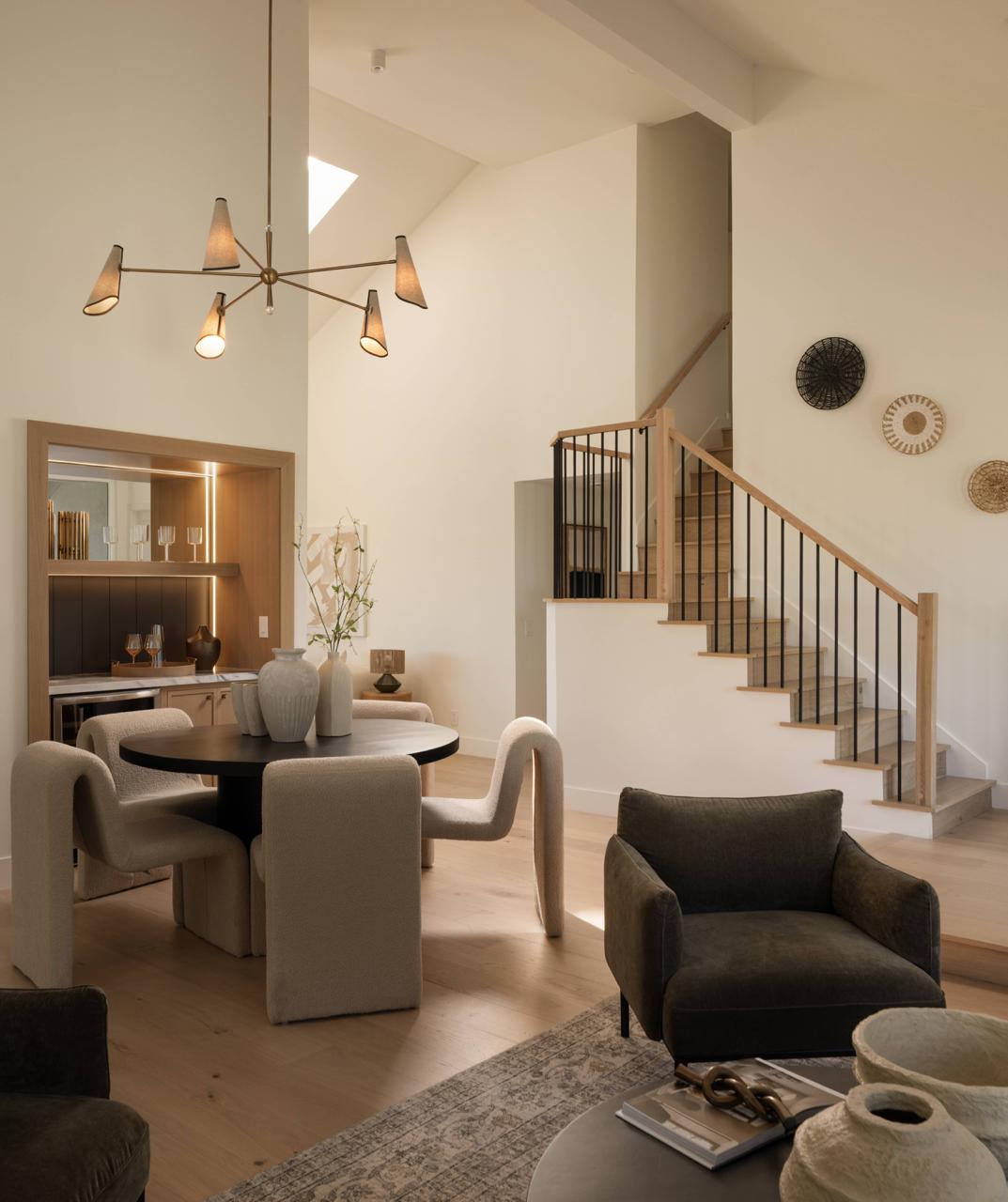 Dining and stair