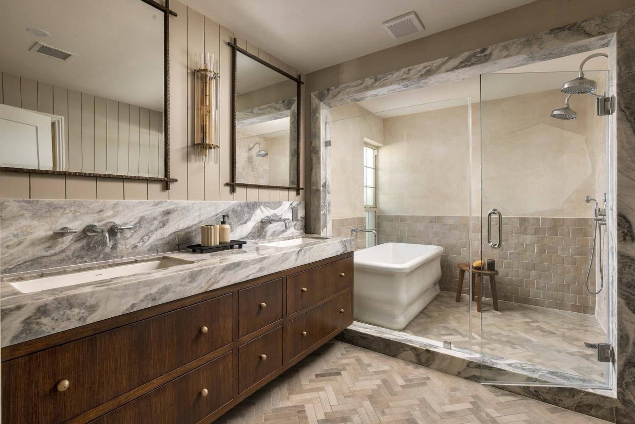 Primary bathroom